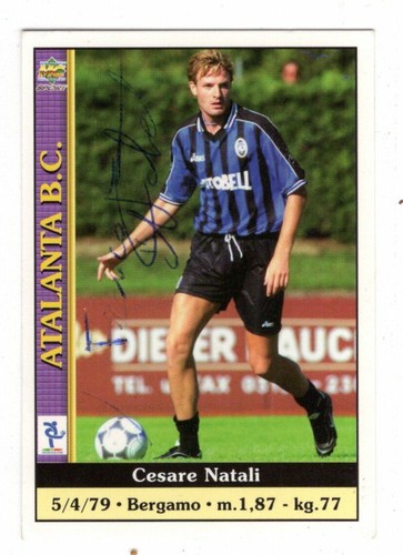 Card calciatori autografata - card,