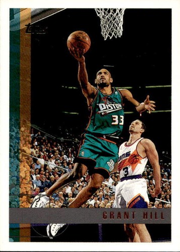 Card nba grant hill topps - nba,