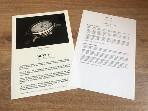 Nota stampa bovet witness - -,