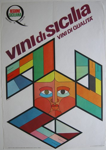 Manifesto pubblicitario vini - manifesto,