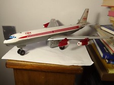 GIOCATTOLO D'EPOCA ' MADE IN JAPAN ' : AEREO TWA SUPER JET ' !!