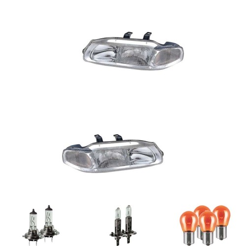 Set fari alogeni bianchi - h1,