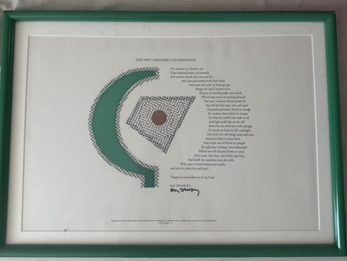 Ray bradbury signed broadside - ray,