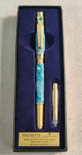 Penna stilografica hachette - penna,
