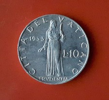 10 LIRE 1953 VATICANO [RN024]