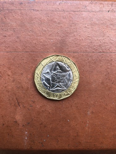 Moneta 1000 lire 1997 - 1000,