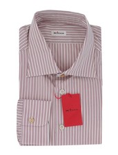 Kiton Bordeaux Rosso a Righe