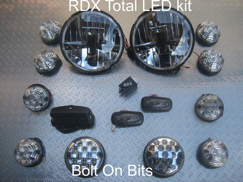 Rdx kit fari - rdx, clear