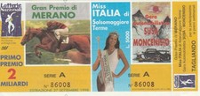 BIGLIETTO - LOTTERIA -