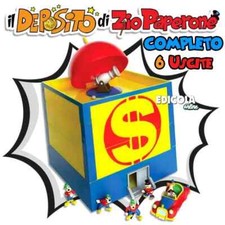 IL DEPOSITO DI ZIO PAPERONE Completo Gadget + fumetti Topolino