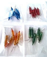Ricambi Pisellini 11,5 Volt 0.095 Amp lampade sostitutive Natale (lotto 20 Pcs)
