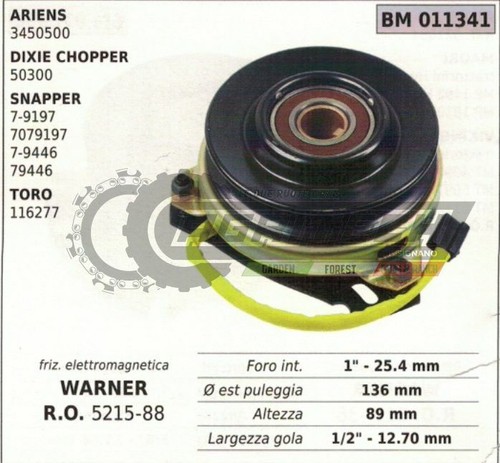 Frizione elettromagnetica - frizione,