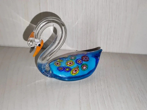 Cigno vetro murano - di,
