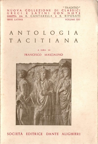 Libro antologia tacitiana - libro,