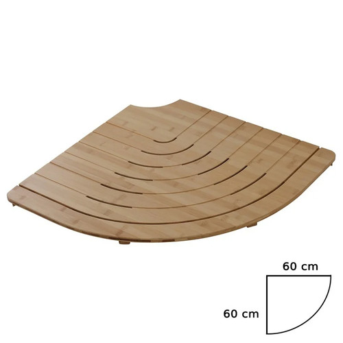 Pedana doccia semicircolare - , in