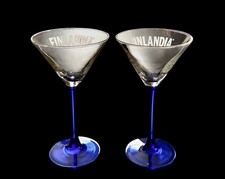Set of 2 Finlandia Vodka Clear