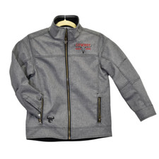 Nuovo! GIACCA Cowboy Hardware GRIGIO SOFT SHELL ragazzo taglia XS S M L XL
