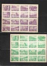 REGNO D'ITALIA  4 foglietti