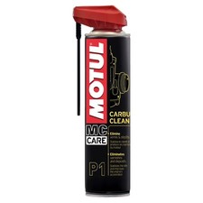PULITORE EGR MOTUL P1 CARBU CLEAN SPRAY PULIZIA CARBURATORE MOTO MC CARE 400ML