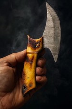 Damascus Steel Skinner Knife