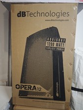 DB TECHNOLOGIES OPERA 12 - 600W/RMS - DIFFUSORE - CASSA ATTIVA - NUOVA