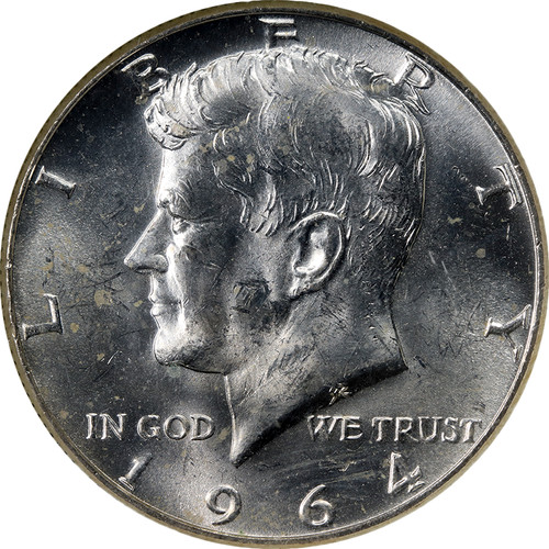 1964 kennedy mezzo - mezzo, dollaro