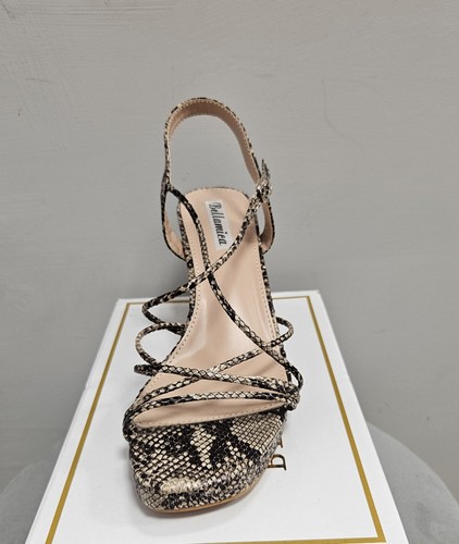 Scarpe maculate con tacco alto - tacco,