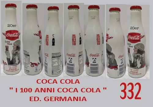 Bottiglia coca cola 100 - bottiglia,