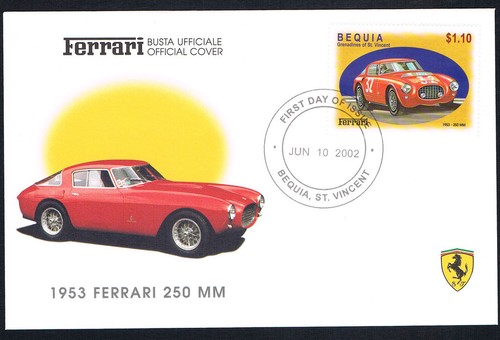 Ferrari busta ufficiale 1953 - busta,