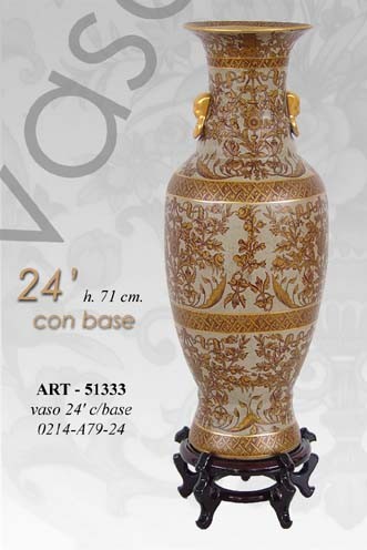 Vaso cinese tavolo - tavolo, terra
