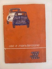 LIBRETTO USO E MANUTENZIONE