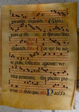 Antifonario in pergamena cm