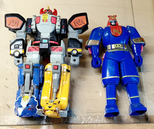 lot 2 robot Dino megazord power ranger deluxe - Mighty Morphin Ninjor SPARES