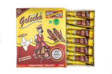 12 coni all'henné marrone