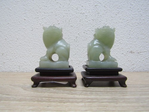 Due piccoli leoni giada - piccoli,