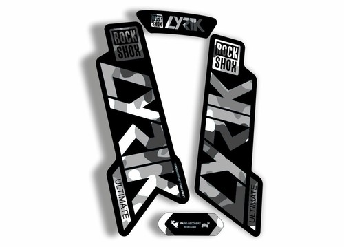 Adesivo rock shox lyrik - adesivo,