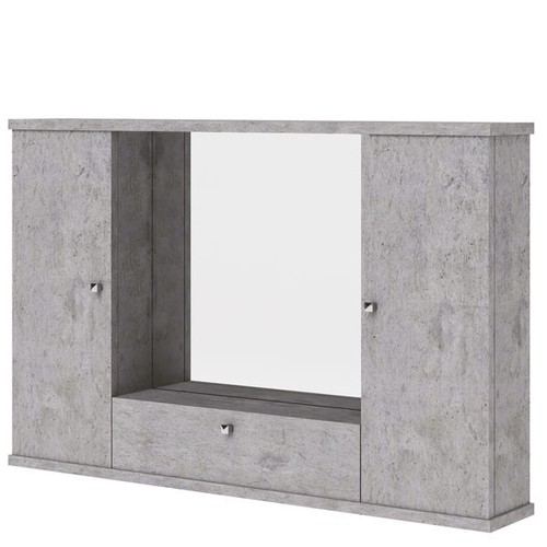 Mobile bagno cemento - , ante
