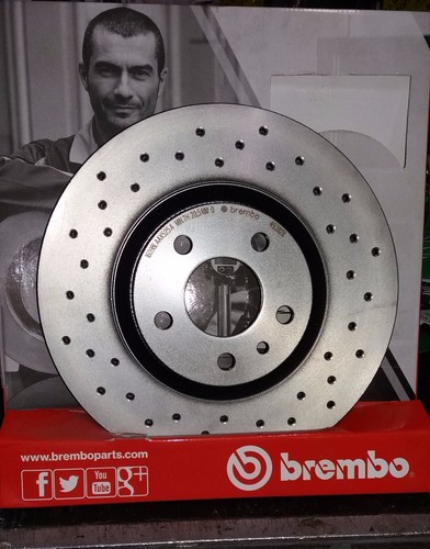Dischi freno forati brembo - dischi,