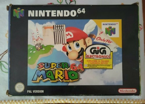 Super mario nintendo n64 - super,