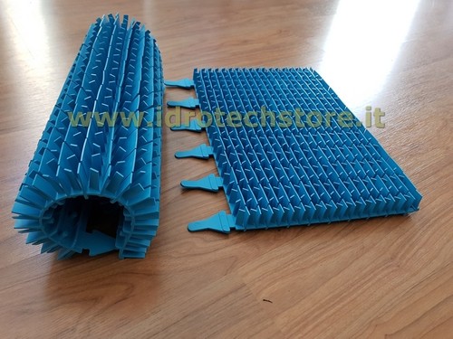 Coppia spazzole pvc a - in,