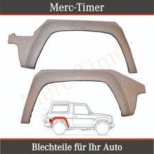 Coppia lamiera riparazione Daihatsu Feroza 1988-1999 passaruota parafango posteriore L+R