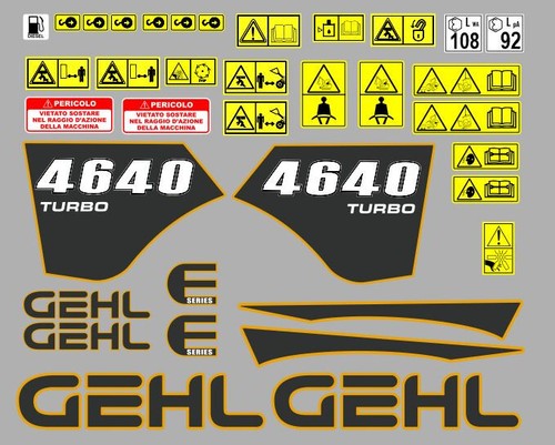Gehl 4640 turbo - gehl,