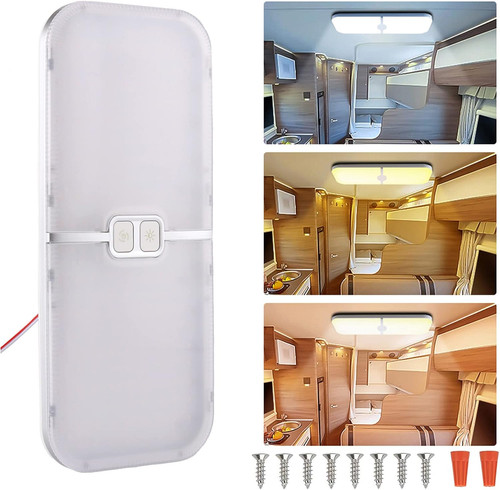 Plafoniera led 12v per camper - 12v,