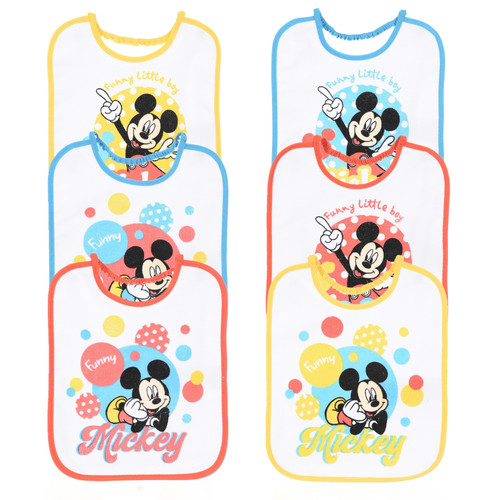 Bavette topolino disney set - bavette, 6