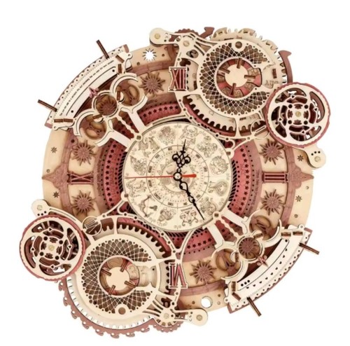 Robotime orologio legno - robotime, in