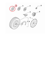 COPRI MOZZO FREGIO LOGO FIAT