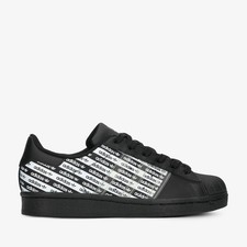Adidas Superstar Donna Limited  Edition Bianco Nero scarpe sneakers casual