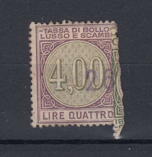 1921 marche bollo tassa - da,