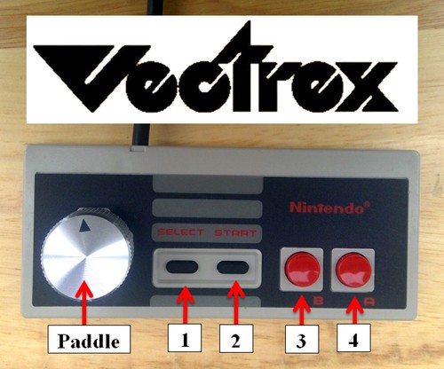 Vectrex fury overdrive modded - vectrex,