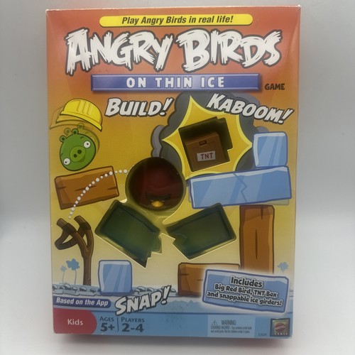 Angry birds thin ice game - angry,
